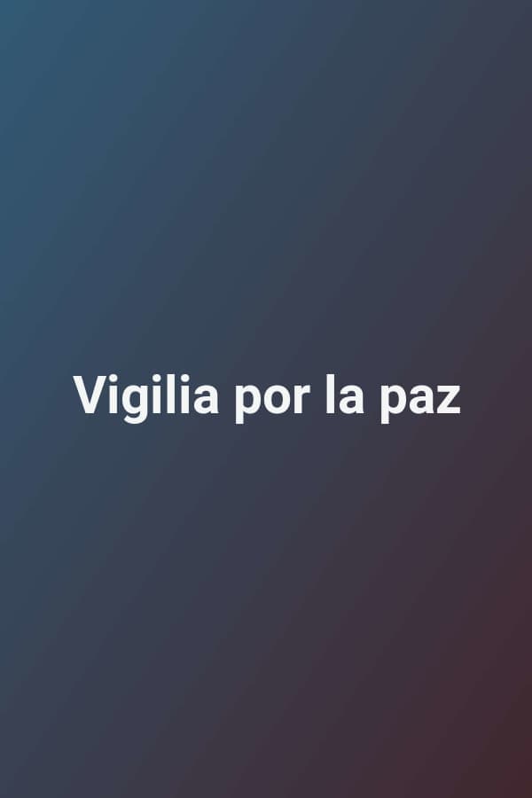 Vigilia por la paz